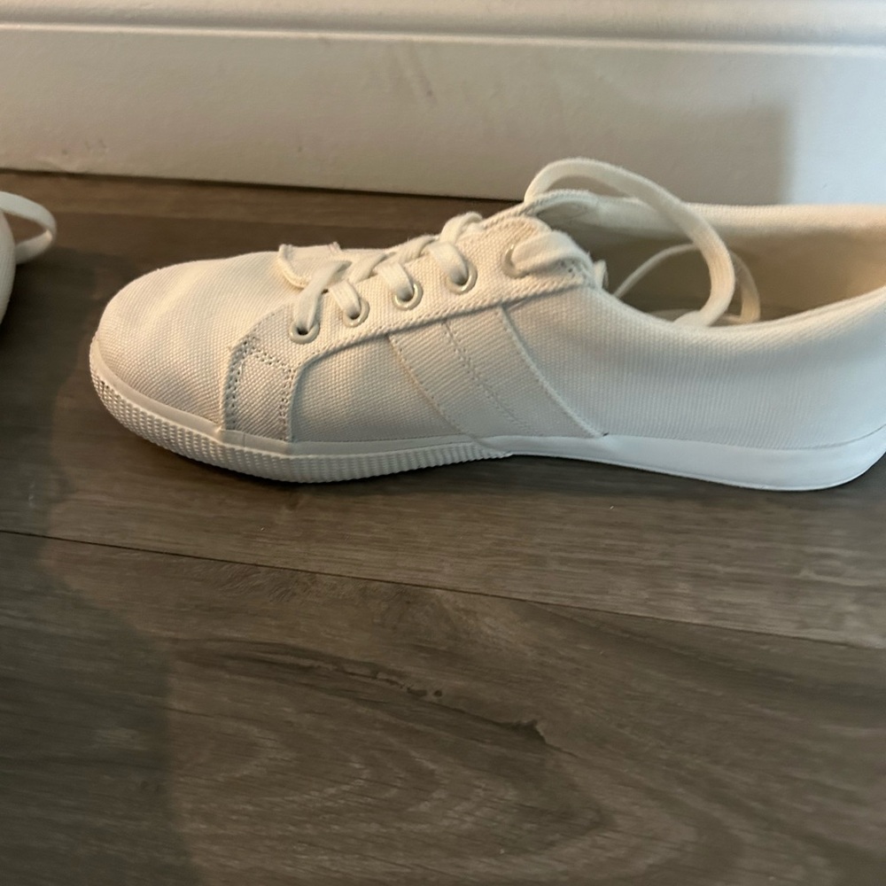 Lauren Ralph Lauren Janson II canvas sneakers Women size 10 - Picture 5 of 8
